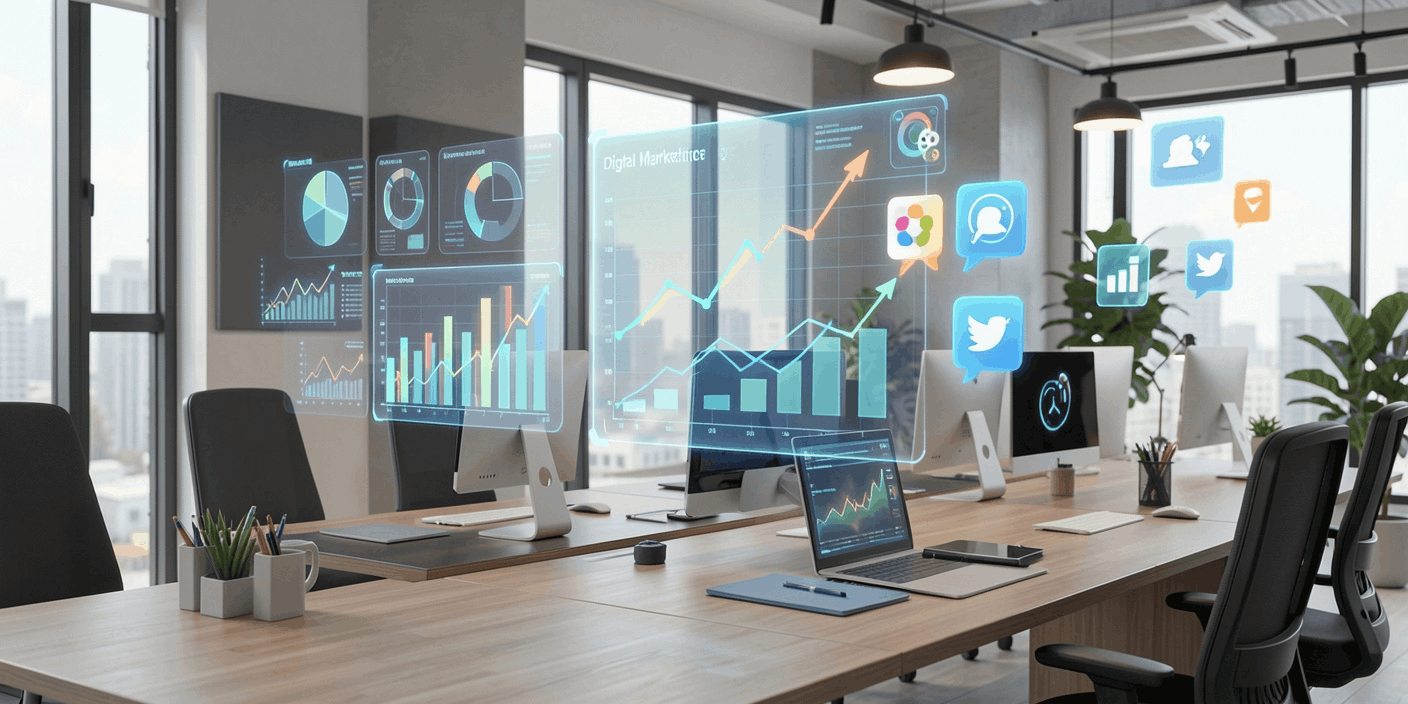 Digital marketing analytics and business growth strategy